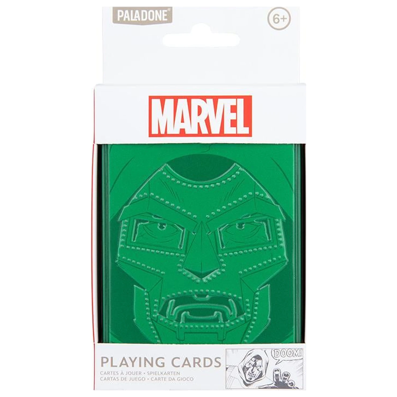 Marvel Doctor Doom Igraće karte u limenoj kutiji fotografija proizvoda