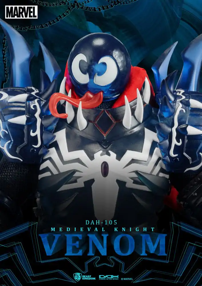 Marvel Dynamic 8ction Heroes akcijska figura 1/9 Medieval Knight Venom 23 cm fotografija proizvoda