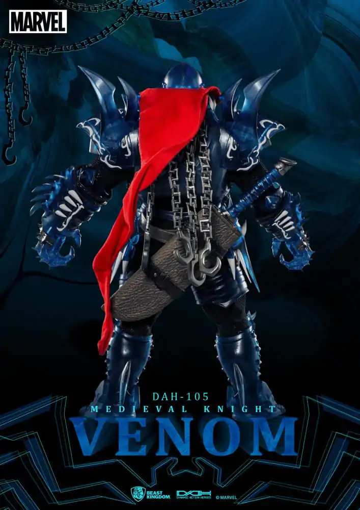 Marvel Dynamic 8ction Heroes akcijska figura 1/9 Medieval Knight Venom 23 cm fotografija proizvoda