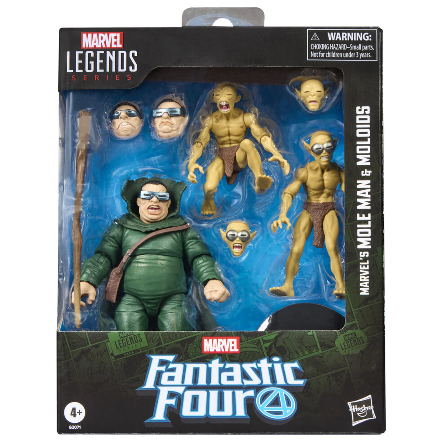 Marvel Fantastic Four Marvels Mole Man & Moloios set figura 15cm fotografija proizvoda