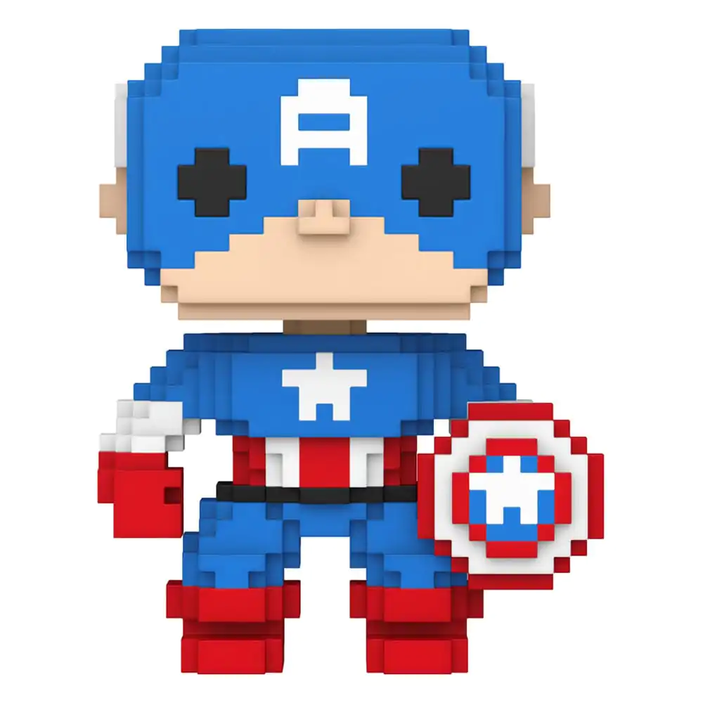 Marvel Funko POP! 8-Bit Vinilna Figura Captain America 9 cm fotografija proizvoda