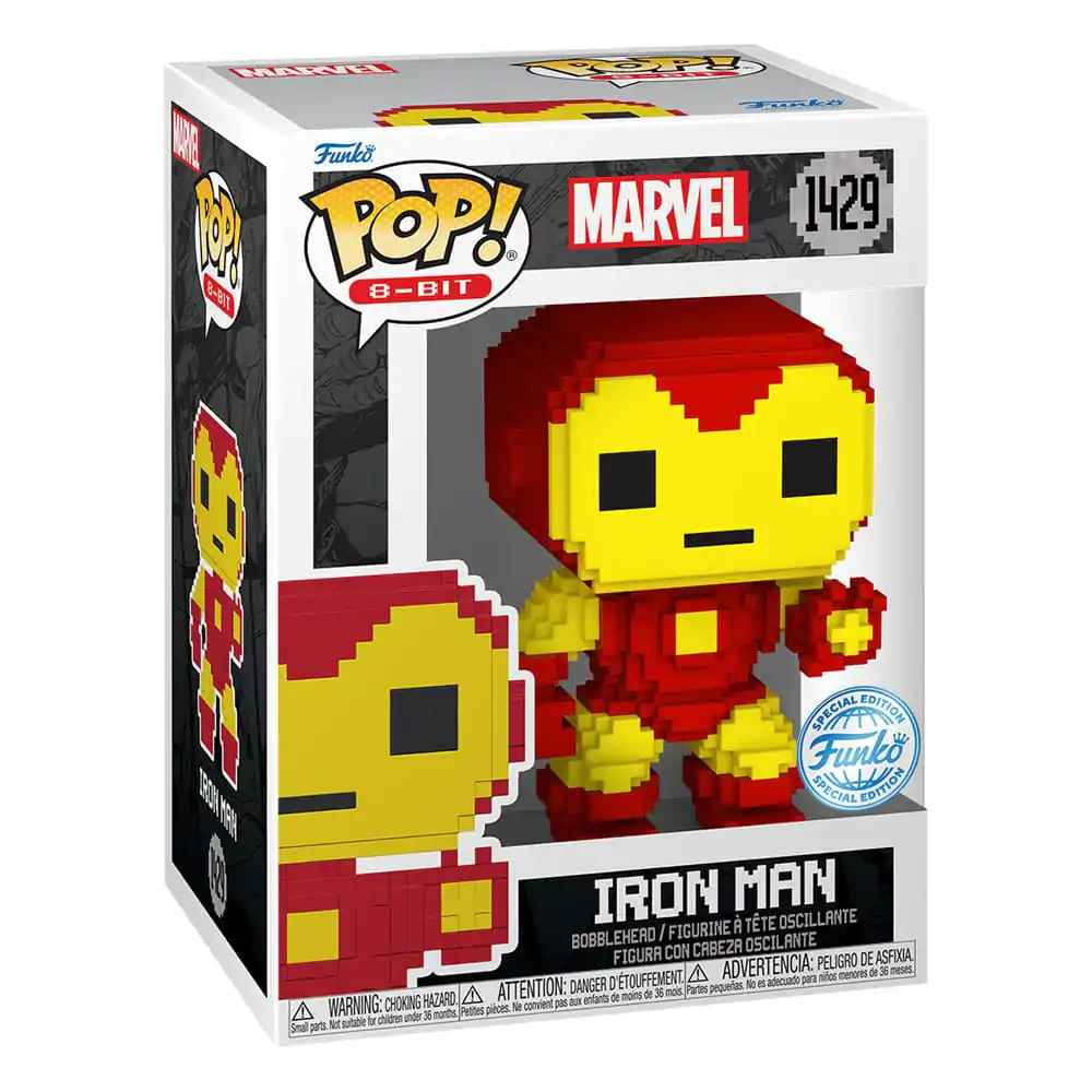 Marvel Funko POP! 8-Bit Vinilna Figura Iron Man 9 cm fotografija proizvoda