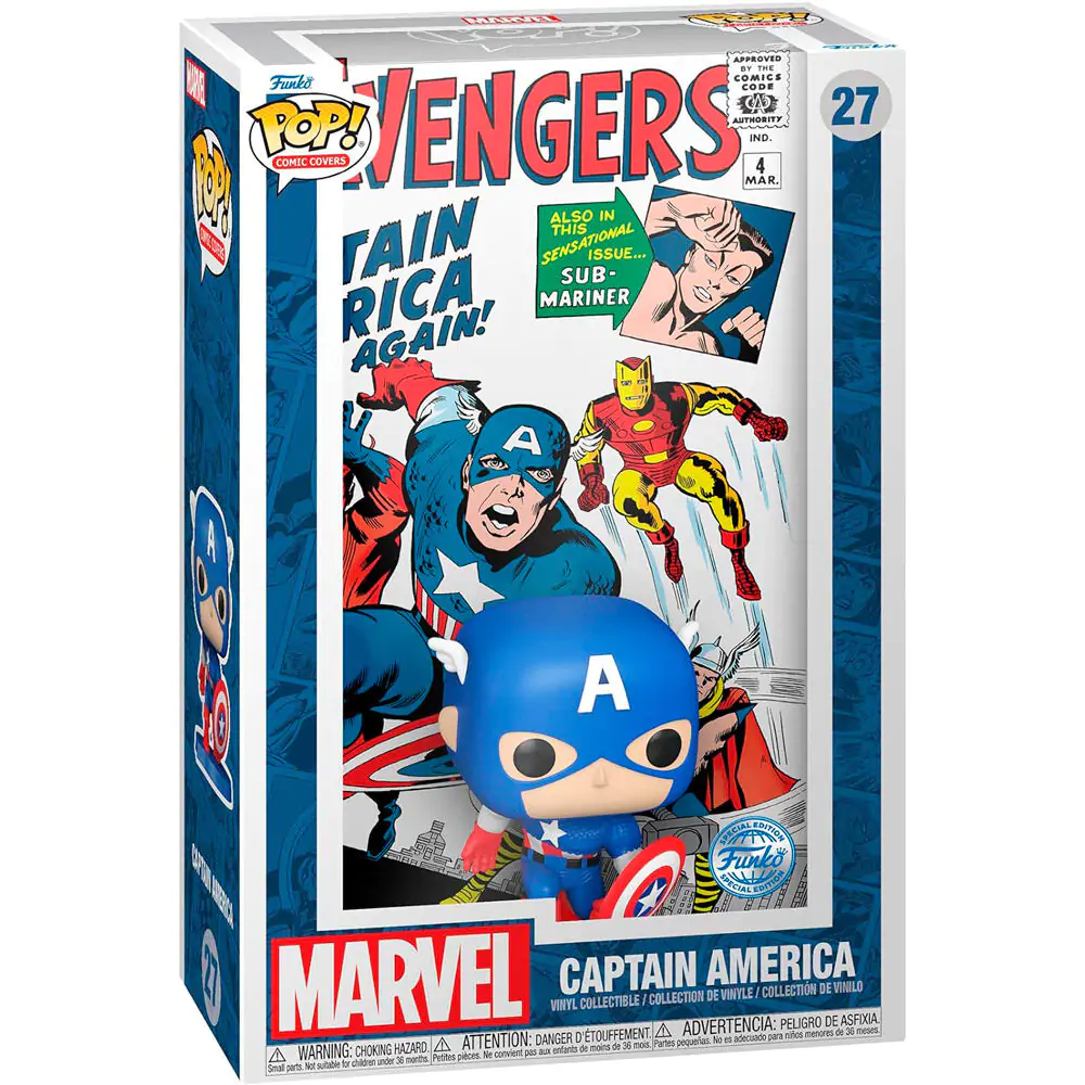Marvel POP! Comic Cover Vinyl Figura Avengers #4 (1963) fotografija proizvoda