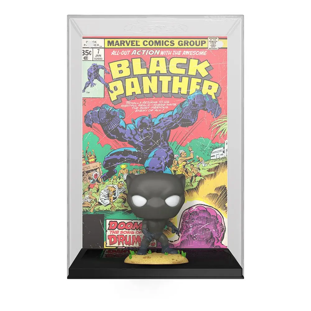 Marvel POP! Comic Cover Vinyl Figura Black Panther 9 cm fotografija proizvoda