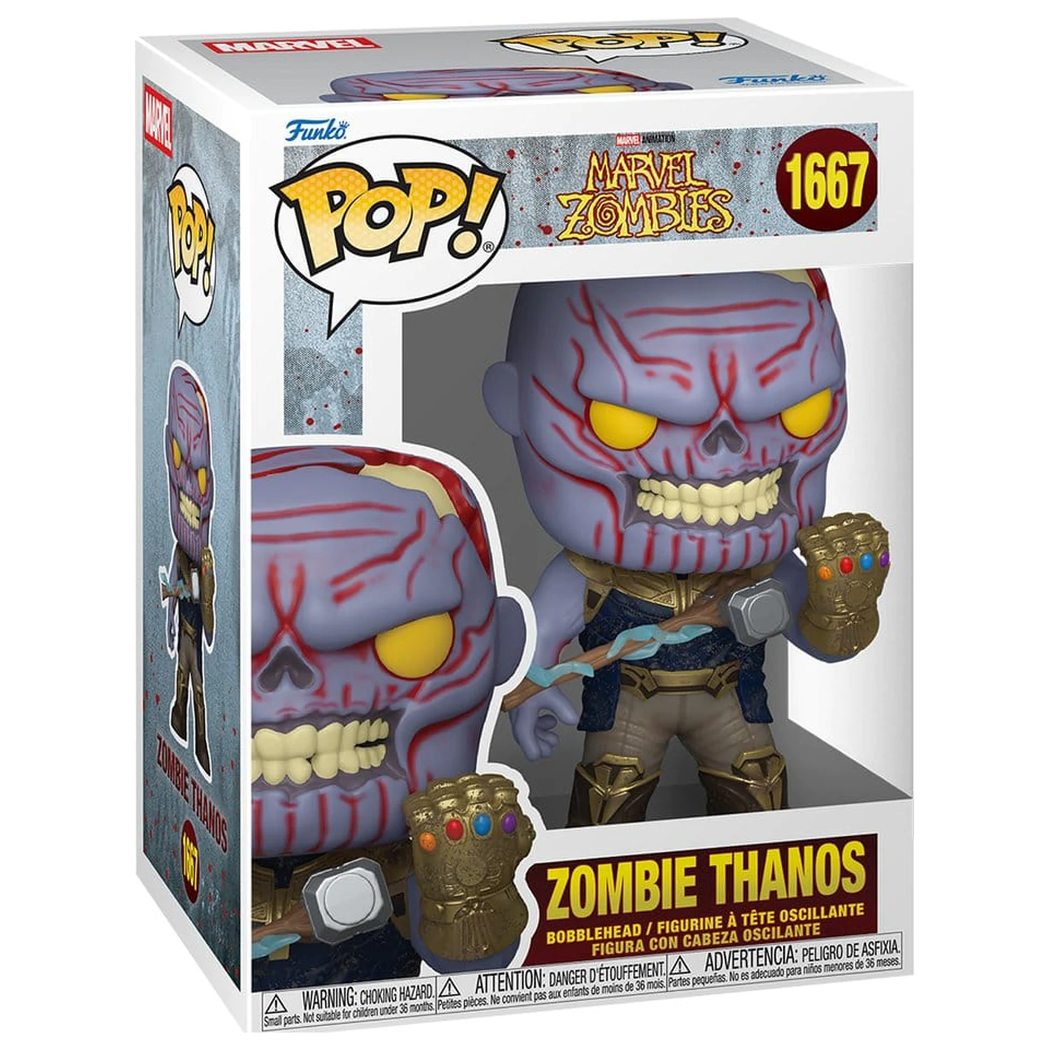 Marvel Funko POP! Comics vinilna figura Zombie Thanos 9 cm fotografija proizvoda