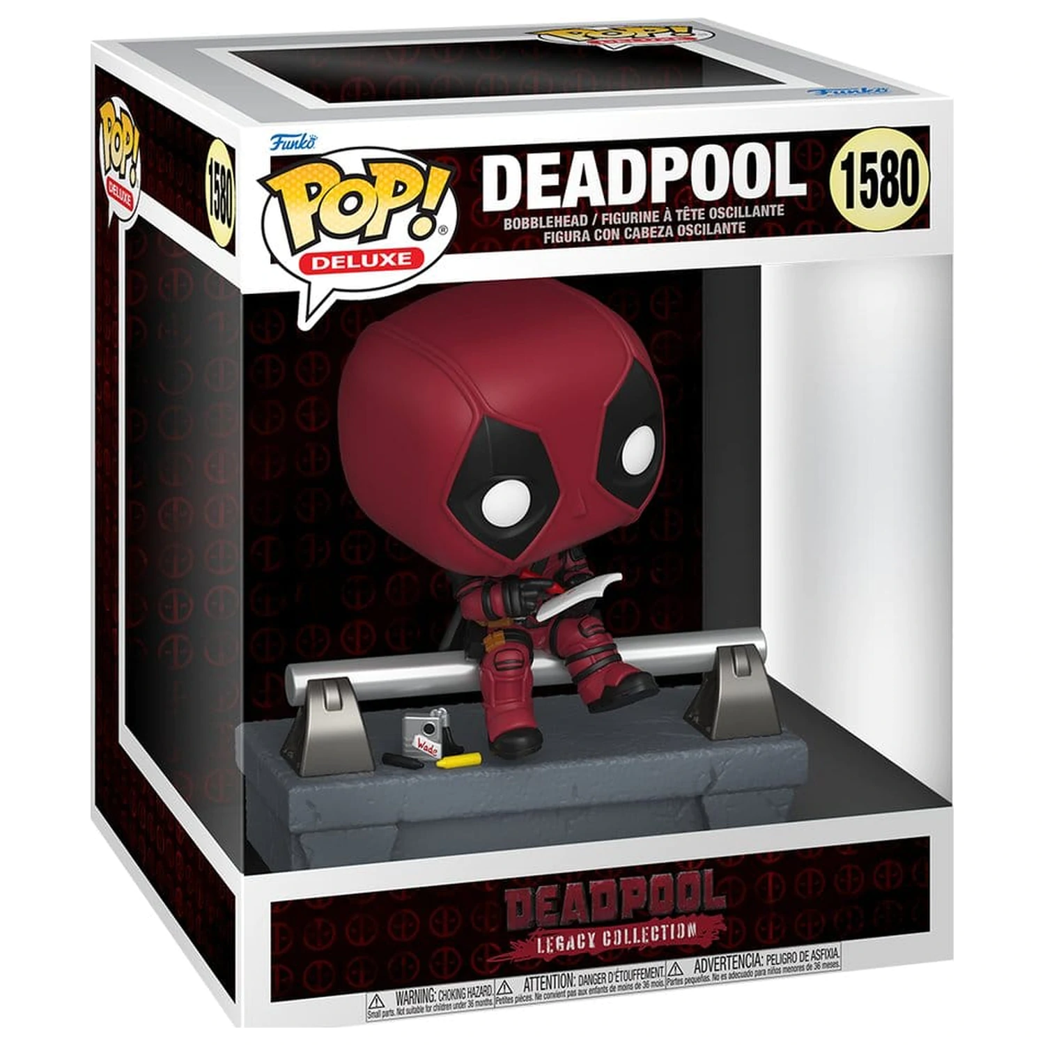 Marvel Funko POP! Deluxe vinilna figura Deadpool on Bridge 9 cm fotografija proizvoda