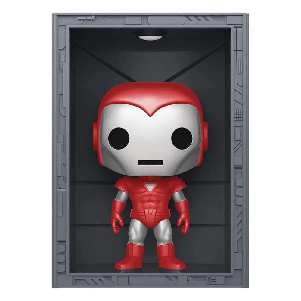 Marvel POP! Deluxe Vinyl Figura Hall of Armor Iron Man Model 8 Silver Centurion PX Exclusive 9 cm fotografija proizvoda