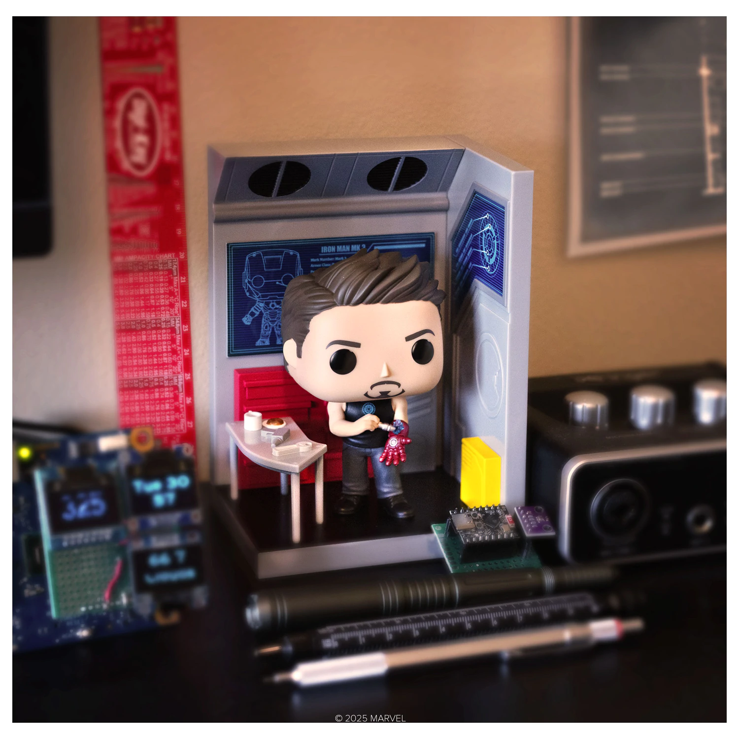 Marvel Funko POP! Nooks Vinyl Figura Tony's Garage 9 cm fotografija proizvoda