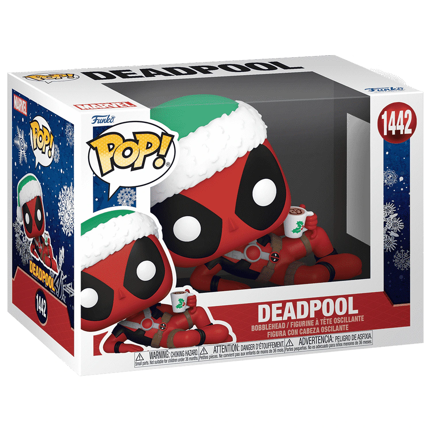 Marvel Funko POP! Vinilna figura Holiday Deadpool 9 cm fotografija proizvoda