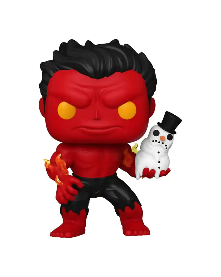 Marvel Funko POP! Vinil Figura Holiday Red Hulk 9 cm fotografija proizvoda