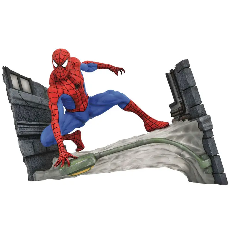 Marvel Comic Gallery PVC kipić Spider-Man Webbing 18 cm fotografija proizvoda