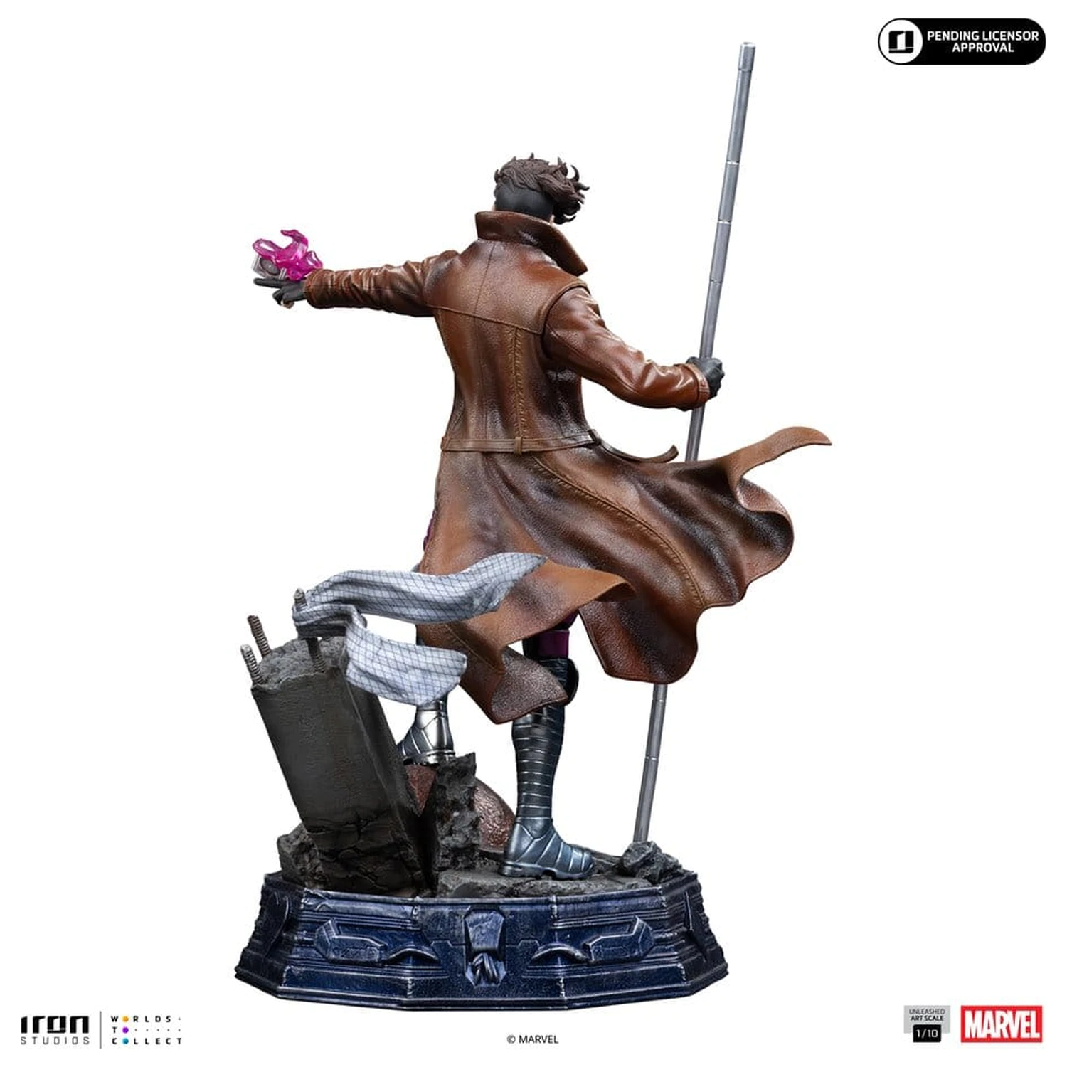 Marvel Gambit Unleashed Art Scale Statua 1/10 Gambit fotografija proizvoda