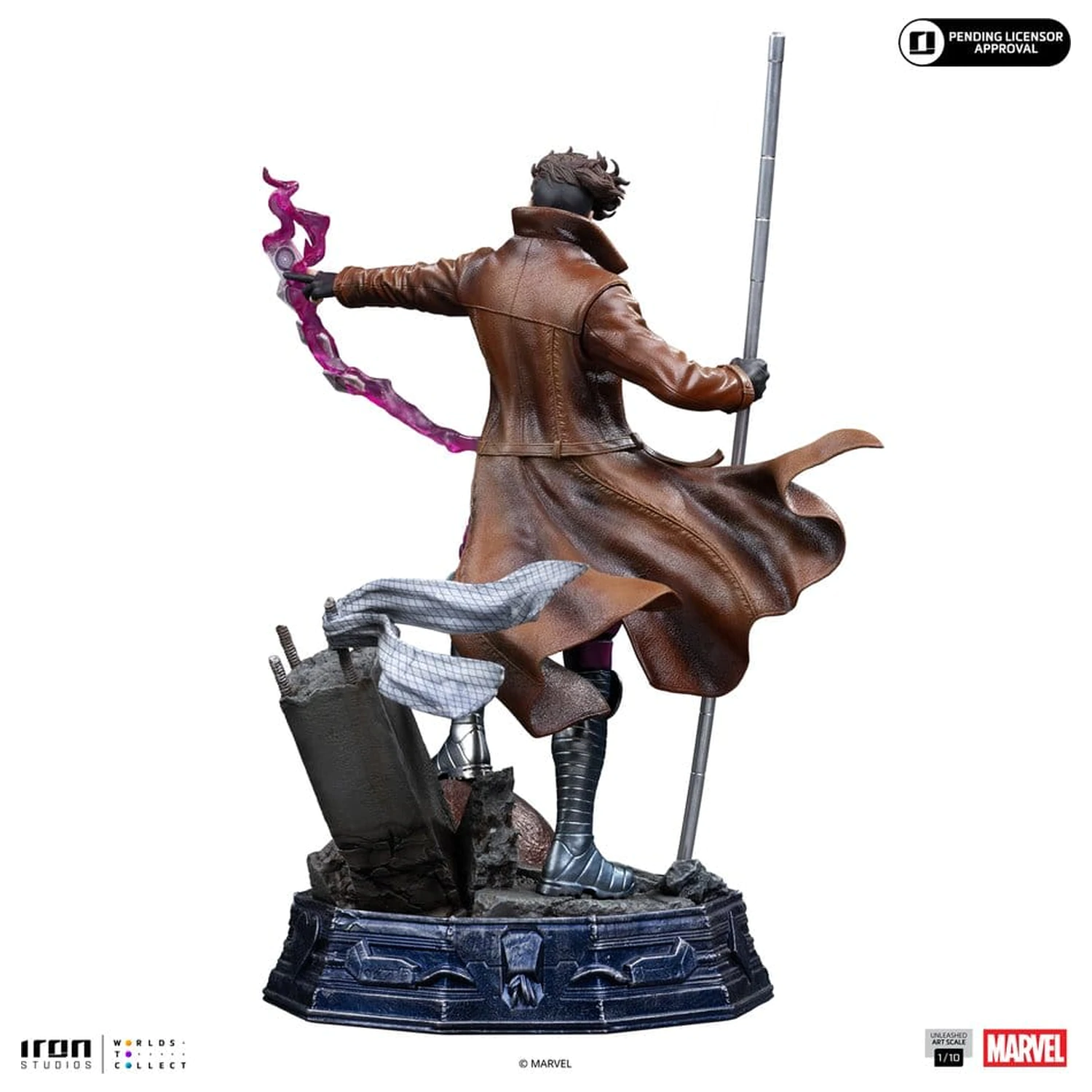 Marvel Gambit Unleashed Art Scale Statua 1/10 Gambit fotografija proizvoda