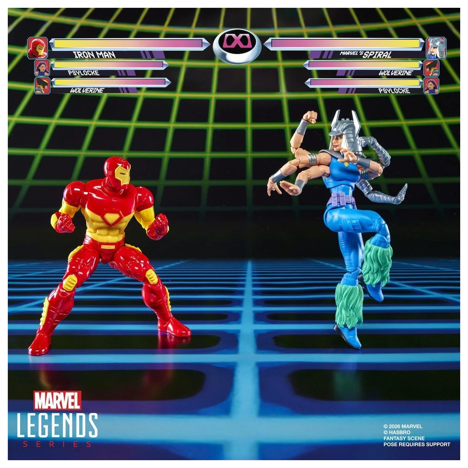 Marvel Games Iron Man Vs Marvels Spiral pack 2 figure 15 cm fotografija proizvoda