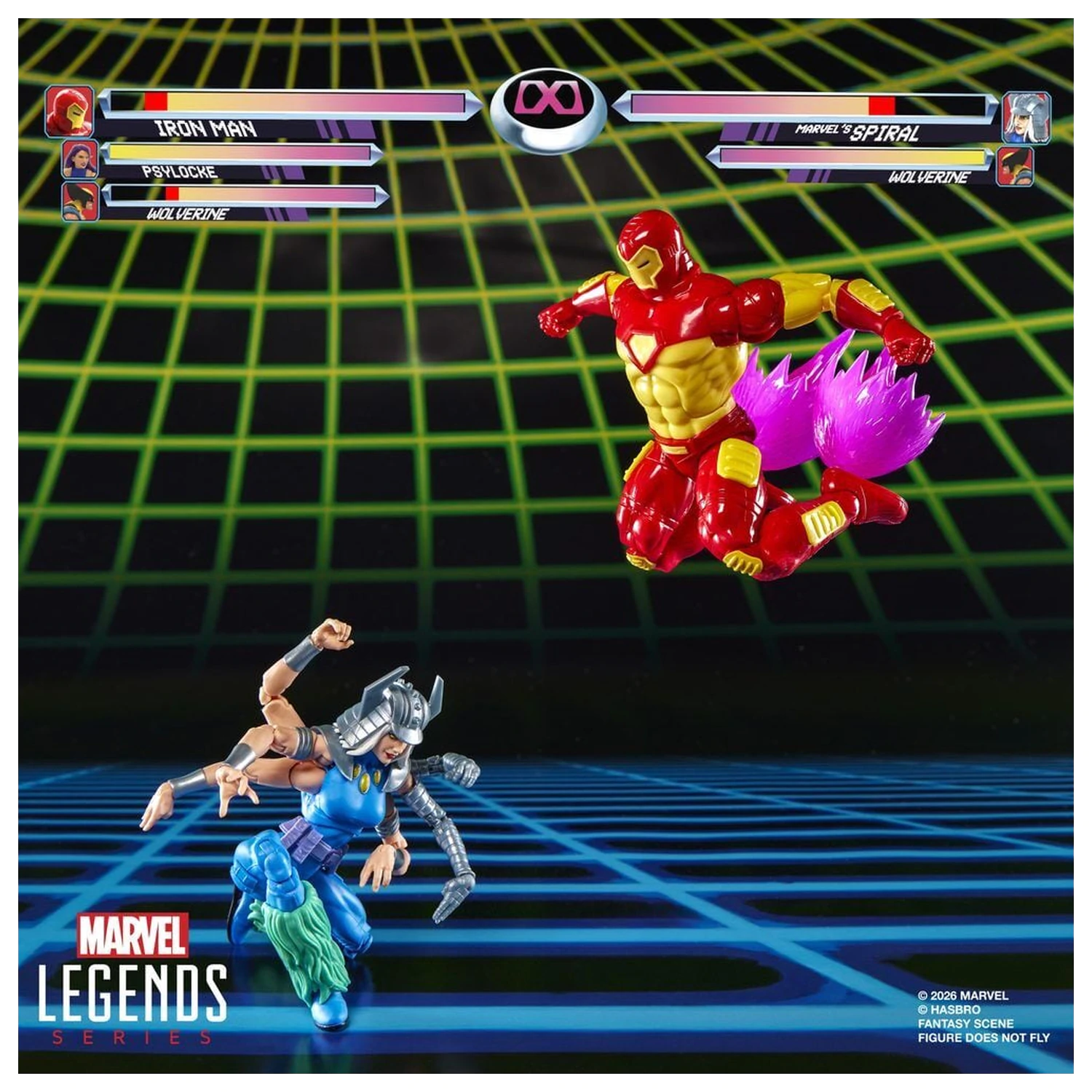 Marvel Games Iron Man Vs Marvels Spiral pack 2 figure 15 cm fotografija proizvoda