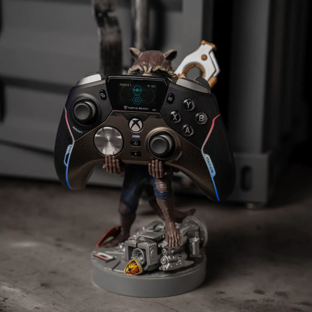 Marvel Guardians of the Galaxy Rocket Raccoon stezna konzola Cable guy 20 cm fotografija proizvoda