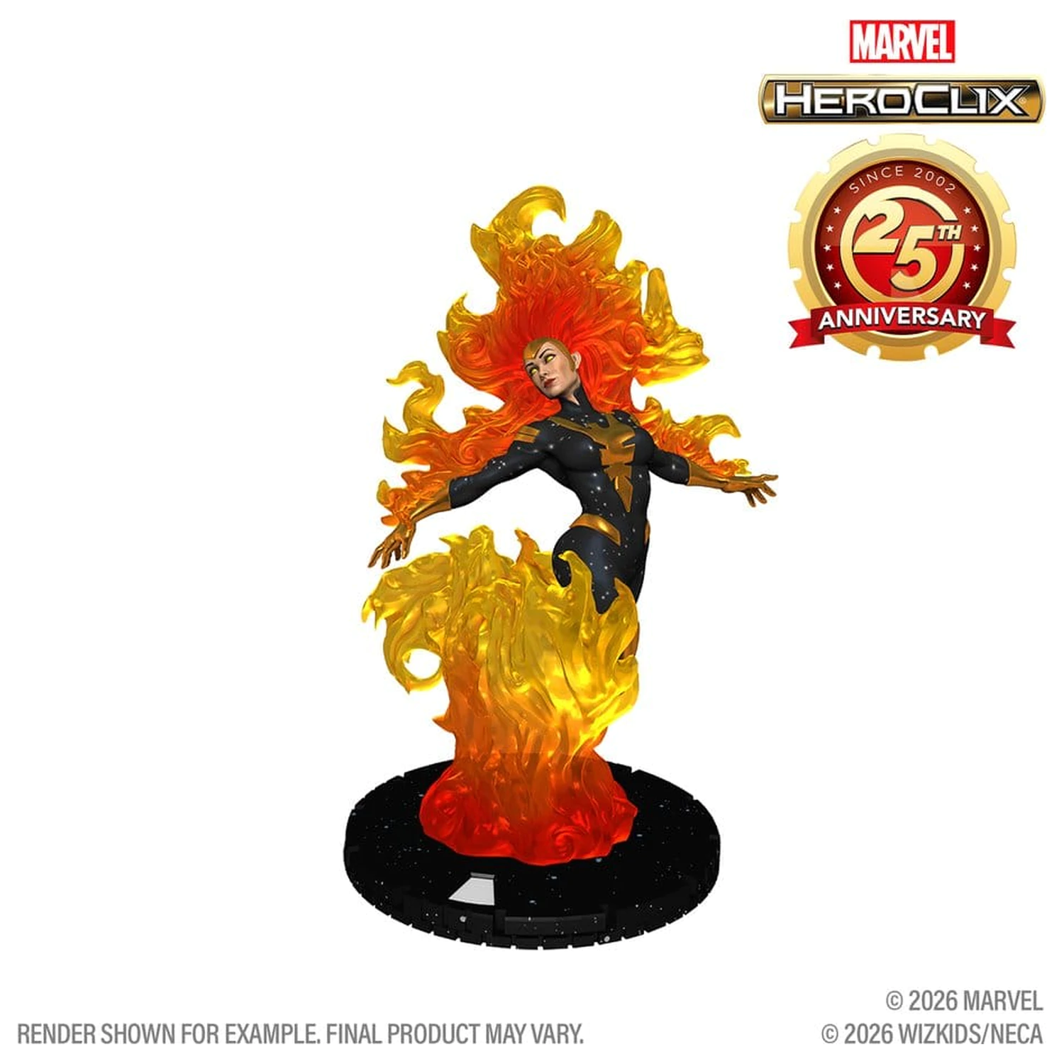 Marvel HeroClix: Figura Phoenix za 25. obljetnicu, 15 cm fotografija proizvoda