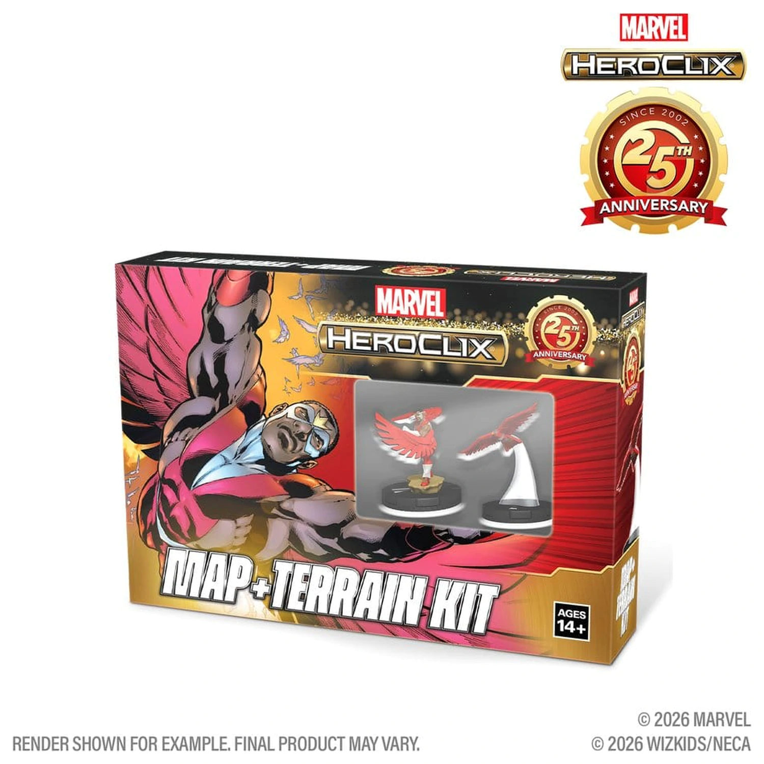 Marvel HeroClix: Komplet mape i terena za 25. obljetnicu fotografija proizvoda