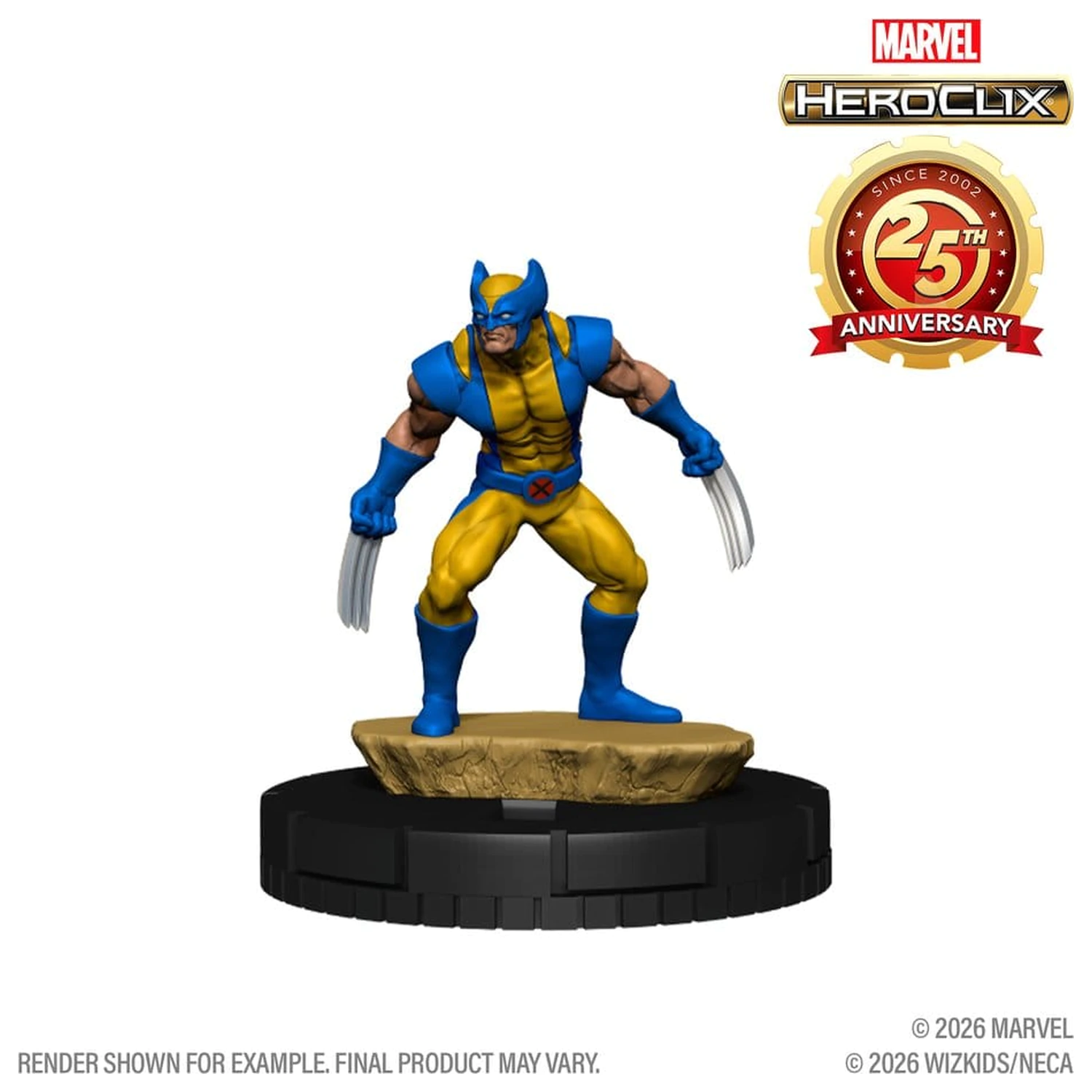 Marvel HeroClix: 25th Anniversary Retail Chase Booster fotografija proizvoda