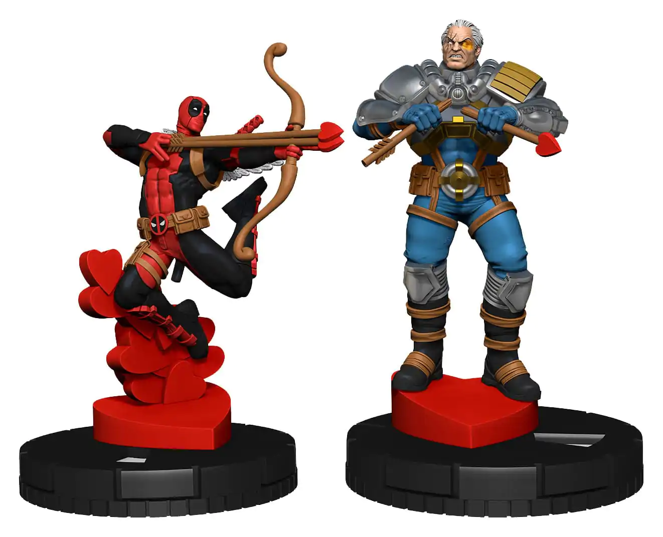 Marvel HeroClix Iconix: Cupid Deadpool i Cable fotografija proizvoda