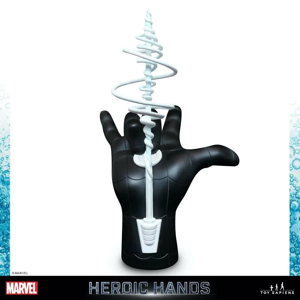 Marvel Heroic Hands Kip u prirodnoj veličini #1B Spider-Man Black Suit 26 cm fotografija proizvoda