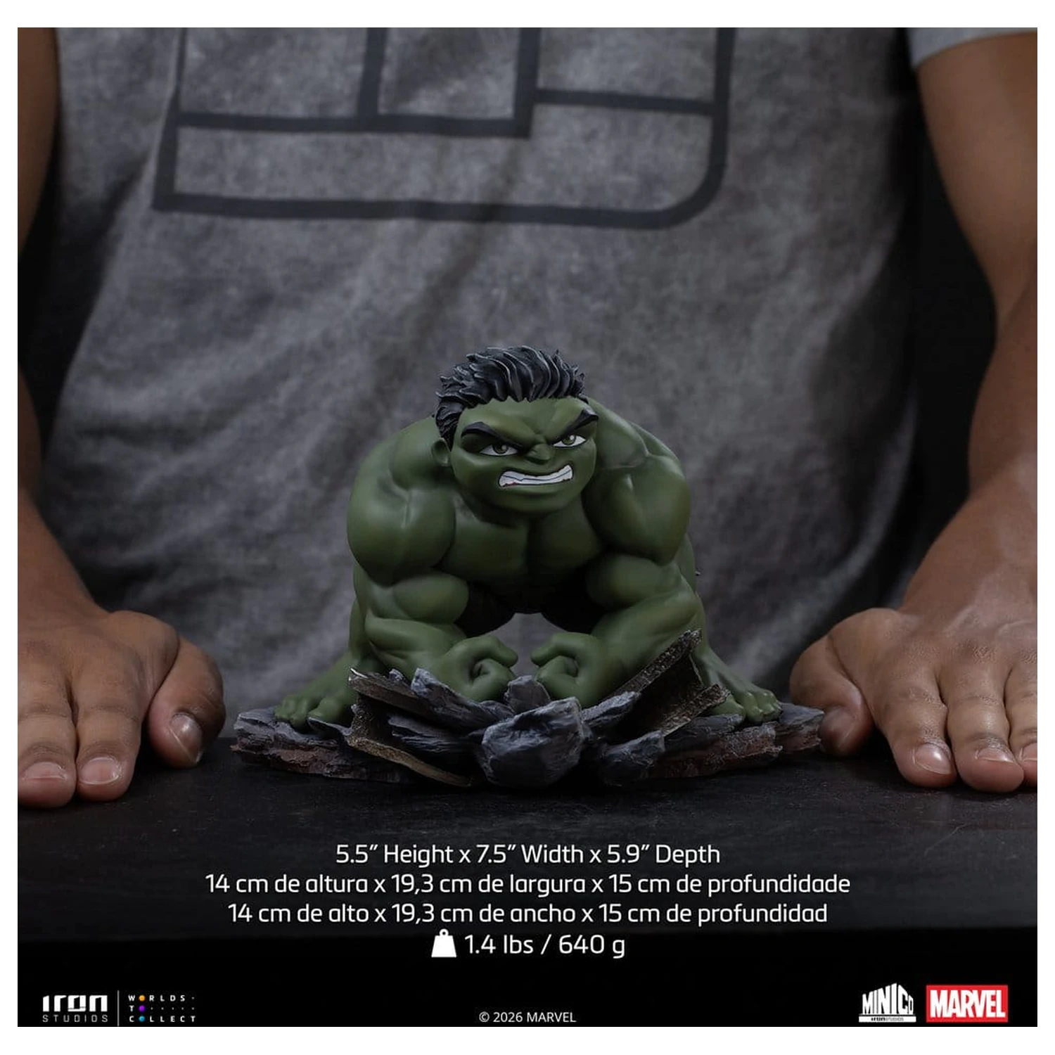 Marvel Hulk Brand New Day Minico Mini Figura Hulk 14 cm fotografija proizvoda