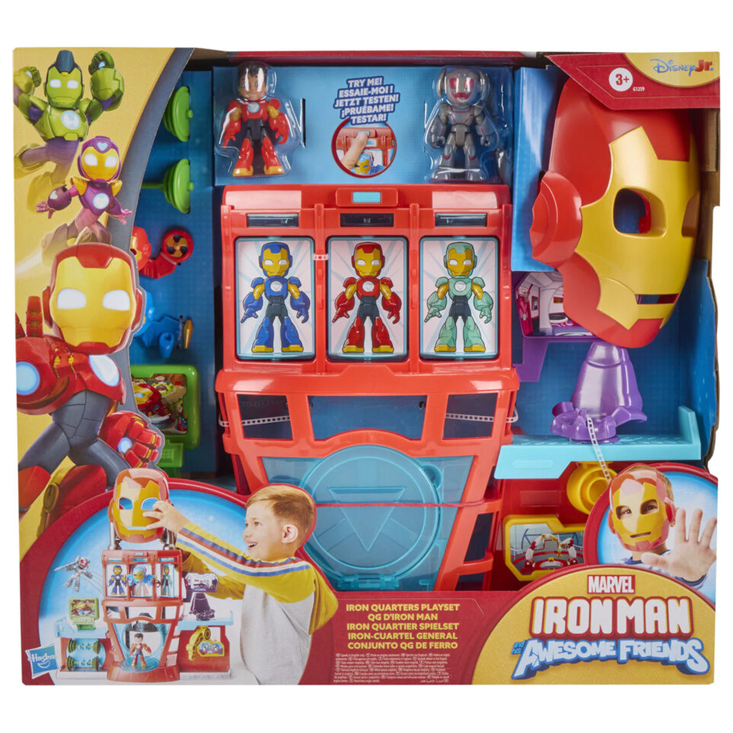 Marvel Iron Man And His Awesome Friends Headquarters set za igru fotografija proizvoda