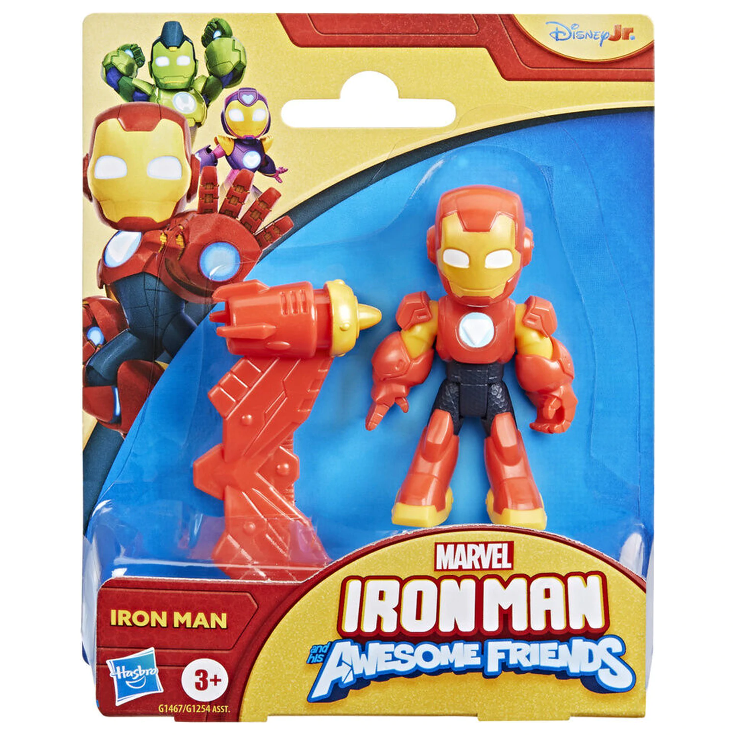 Marvel Iron Man And His Awesome Friends Iron Man figura 7 cm fotografija proizvoda