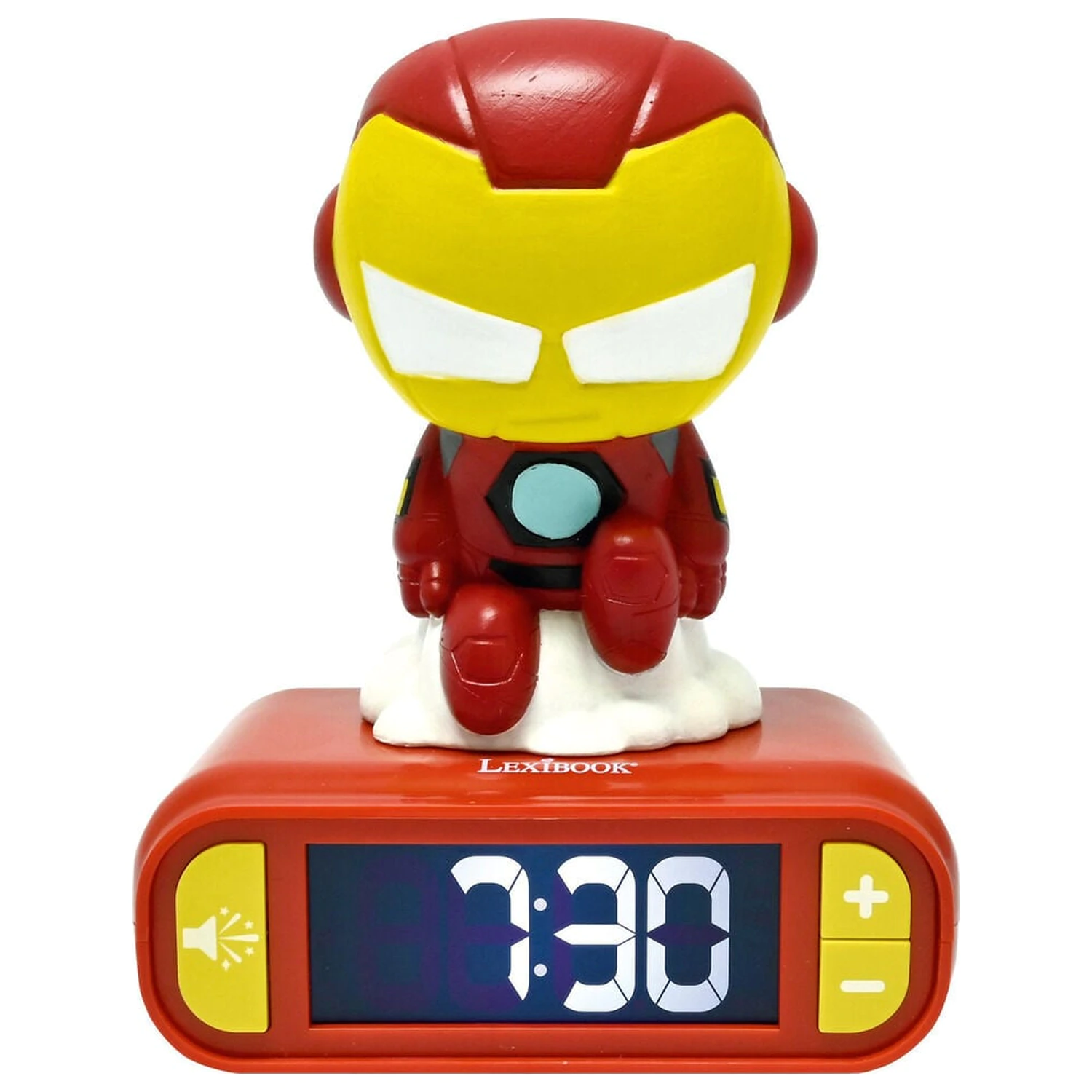 Marvel Iron Man budilica s noćnim svjetlom fotografija proizvoda
