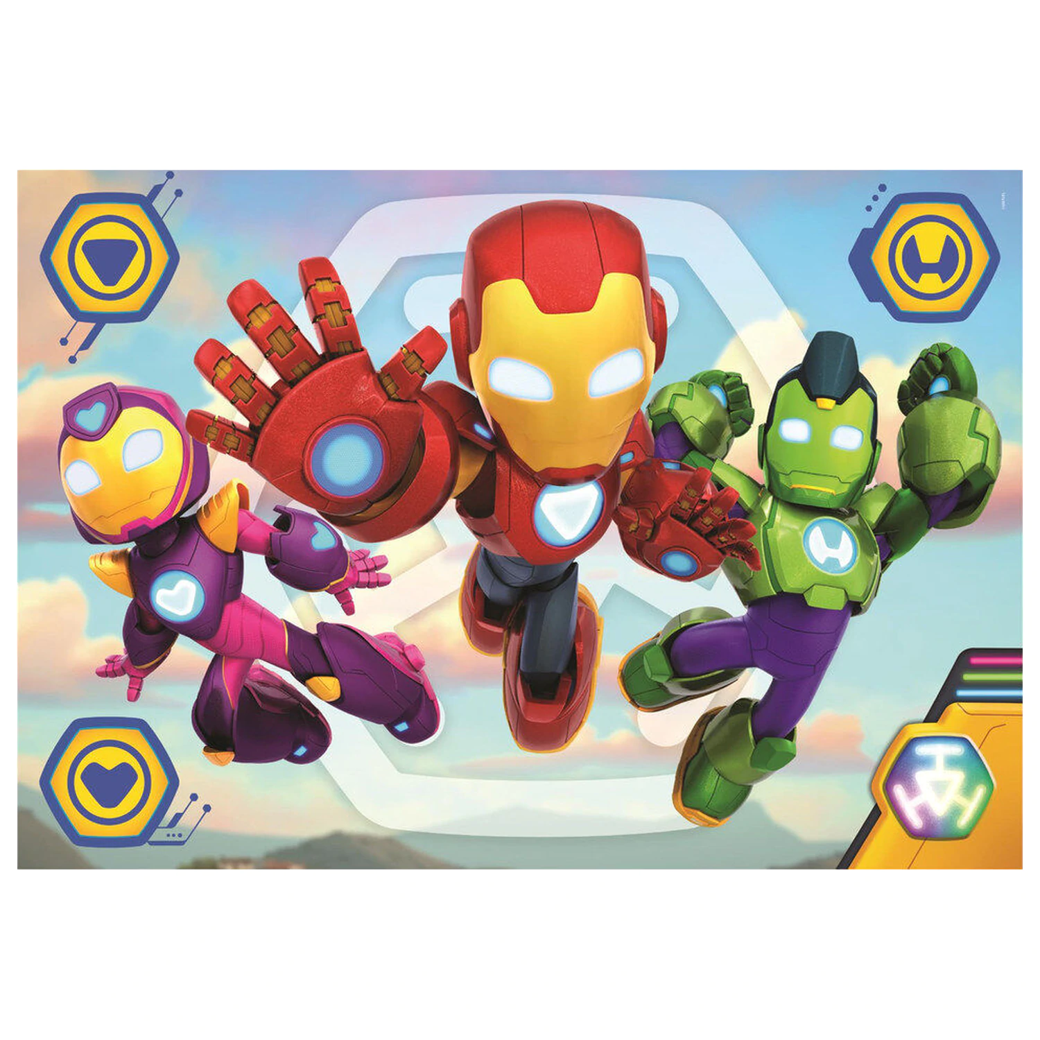 Marvel Iron Man maxi slagalica 60 komada fotografija proizvoda