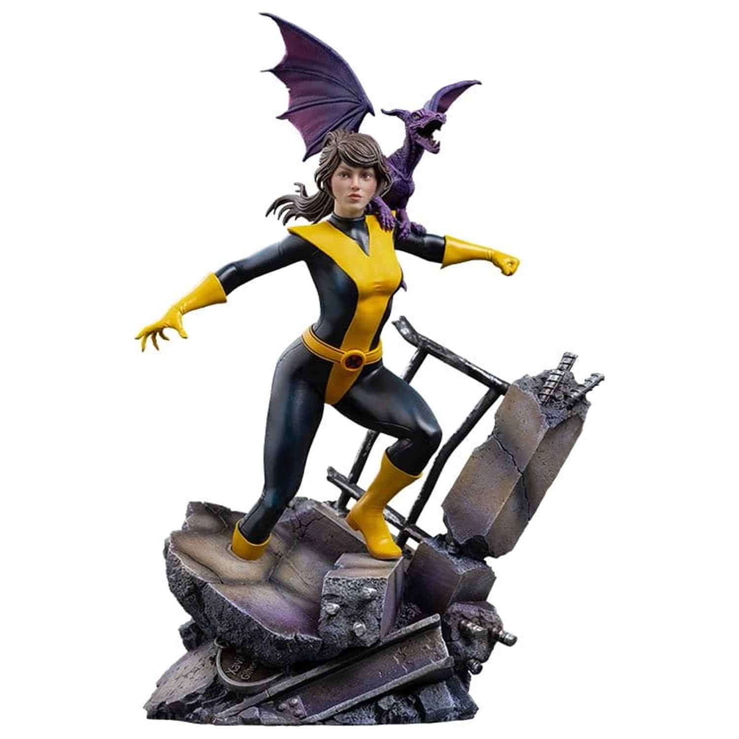 Marvel Kitty Pride & Lockheed X-Men Comics BDS Art Scale Statua 1/10 Kitty Pride & Lockheed fotografija proizvoda