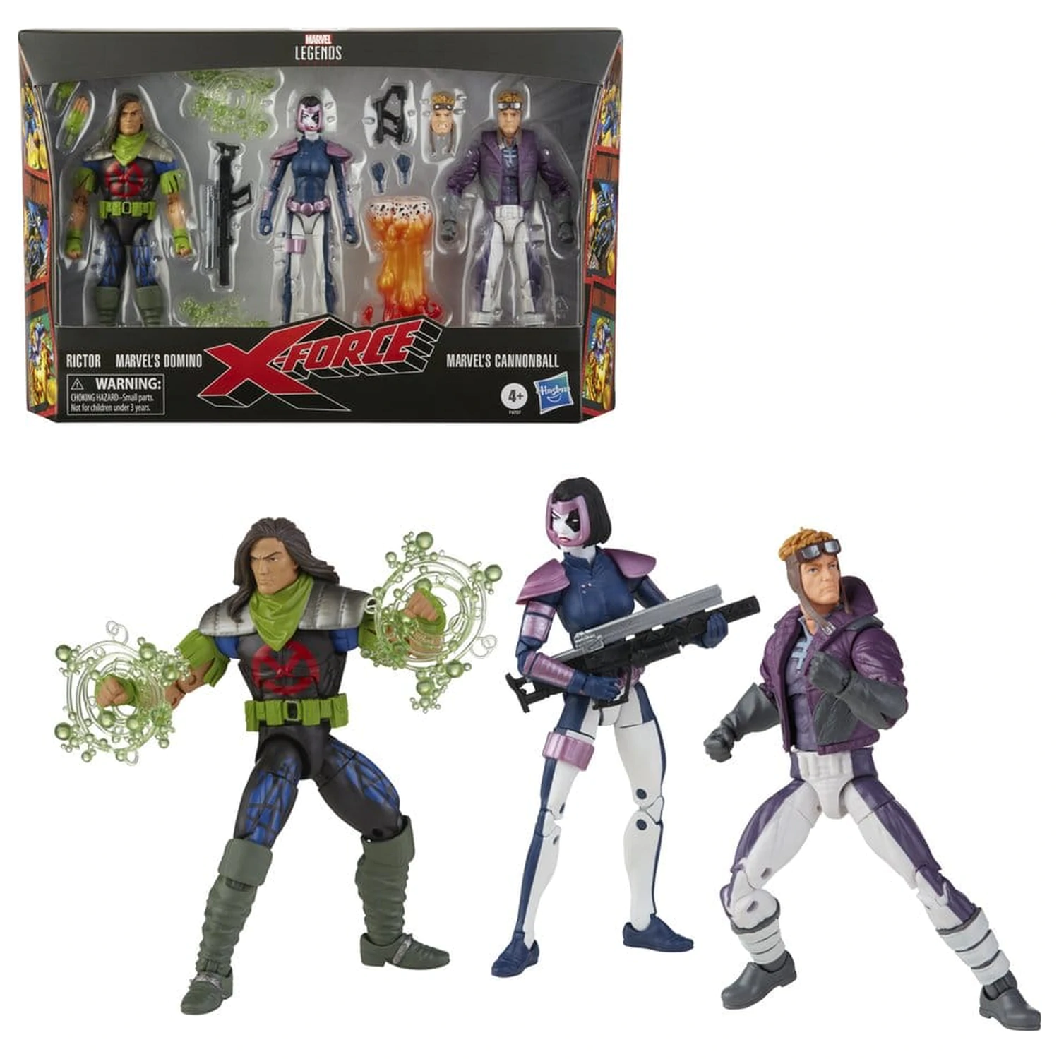 Marvel Legends Figura 3-Pak X-Force 15 cm fotografija proizvoda