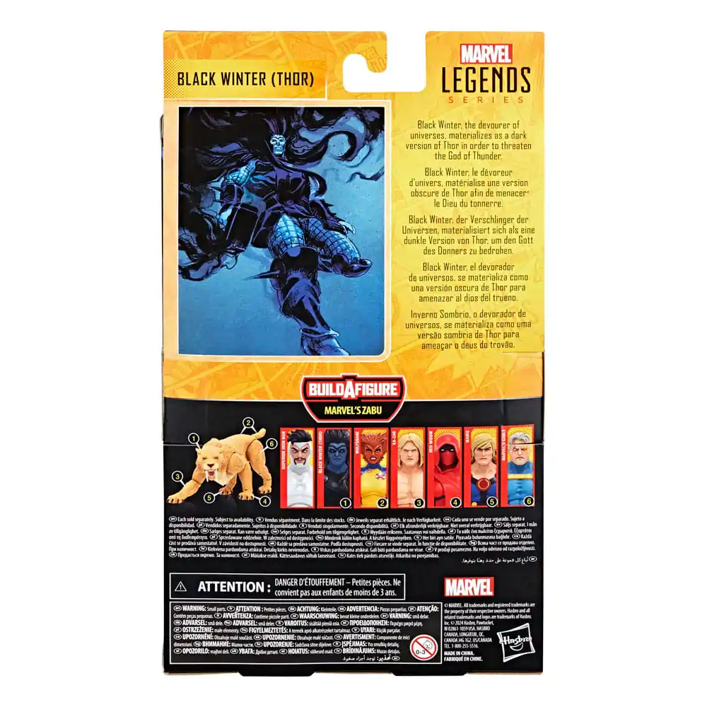 Marvel Legends akcijska figura Black Winter (Thor) (BAF: Marvel's Zabu) 15 cm fotografija proizvoda