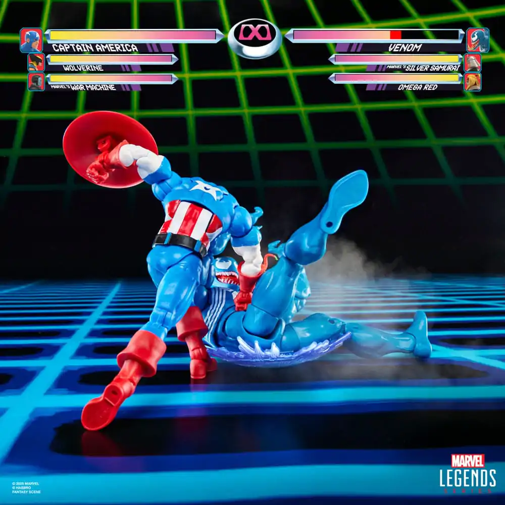 Marvel Legends Gamerverse akcijska figura 2-Pack Captain America vs. Venom 15 cm fotografija proizvoda