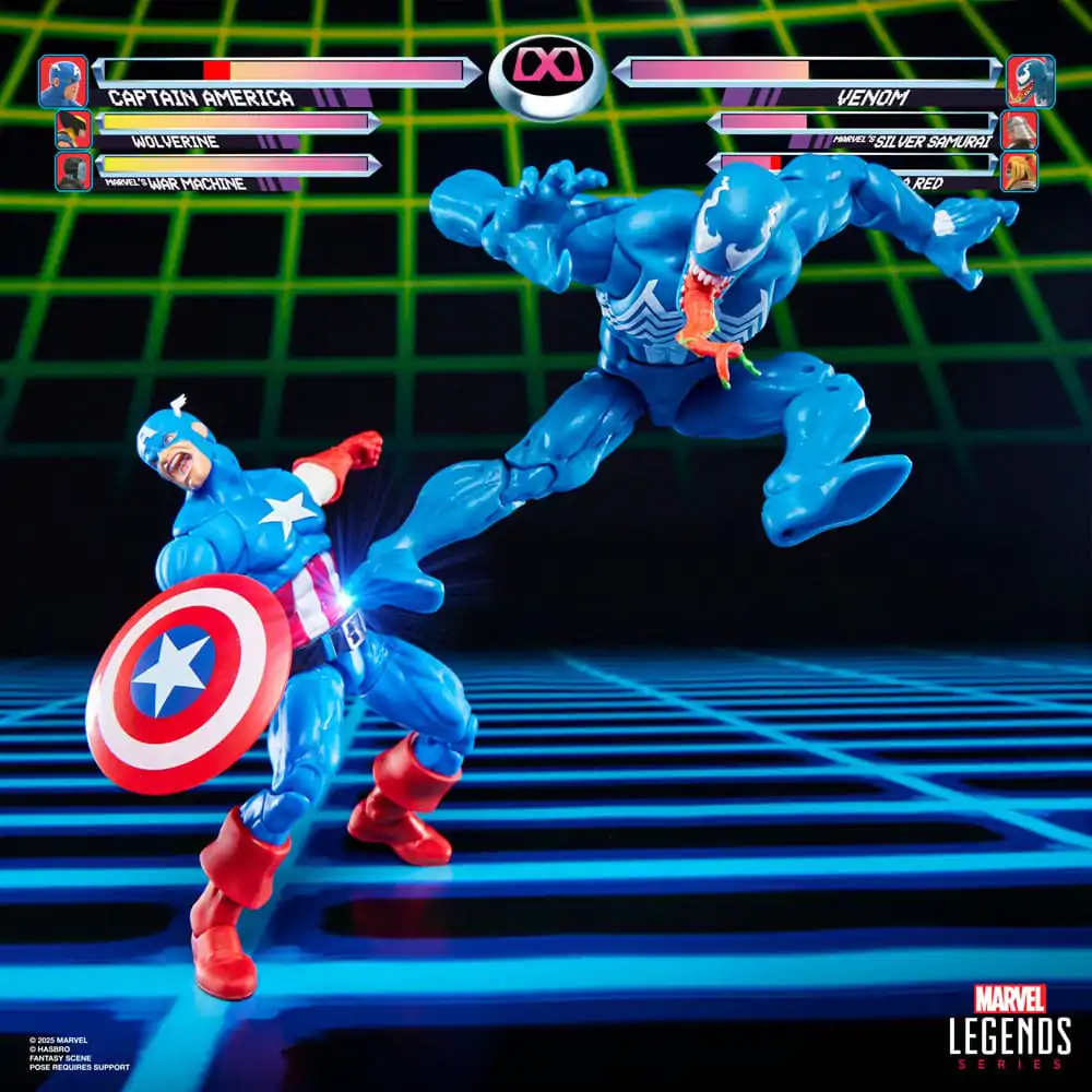 Marvel Legends Gamerverse akcijska figura 2-Pack Captain America vs. Venom 15 cm fotografija proizvoda