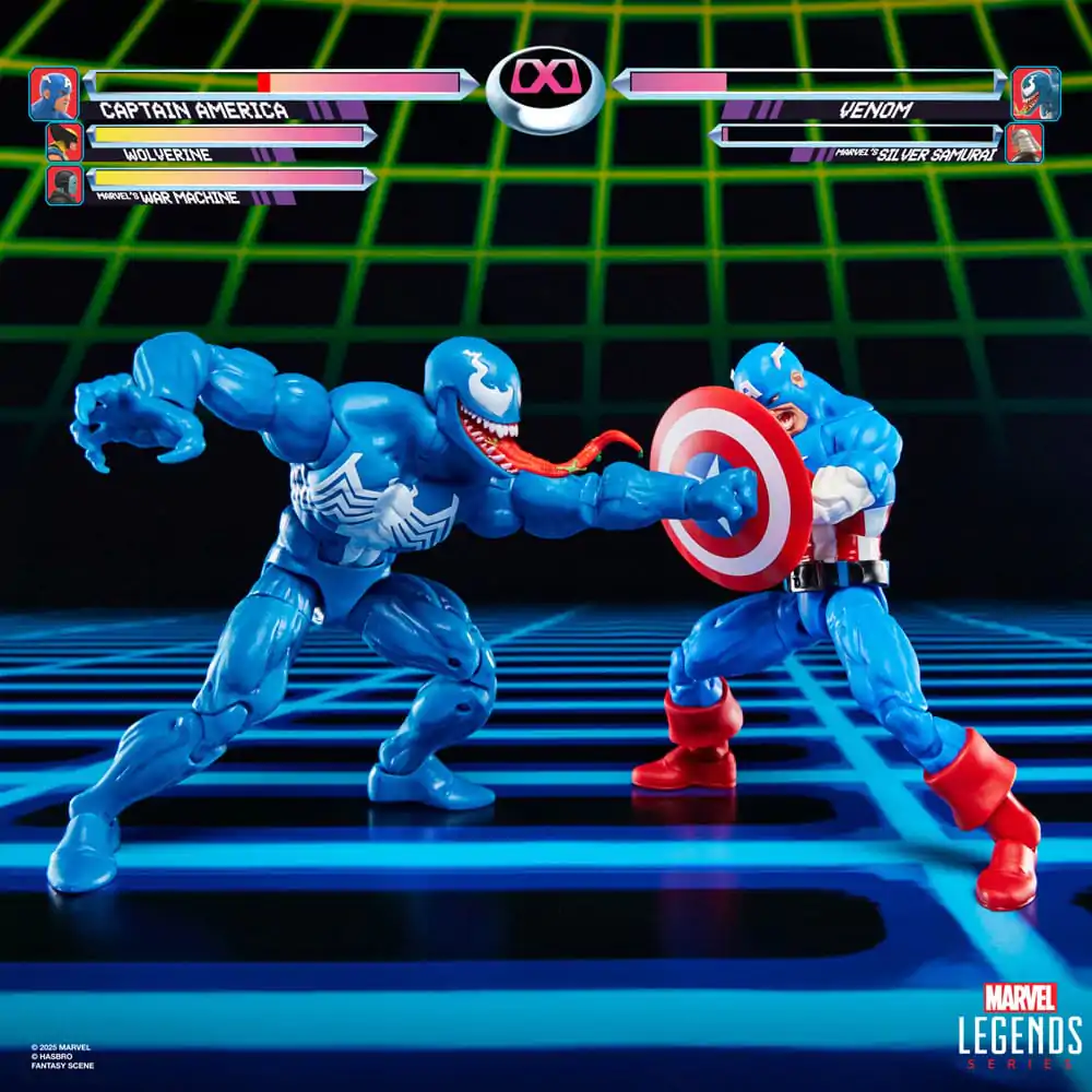 Marvel Legends Gamerverse akcijska figura 2-Pack Captain America vs. Venom 15 cm fotografija proizvoda