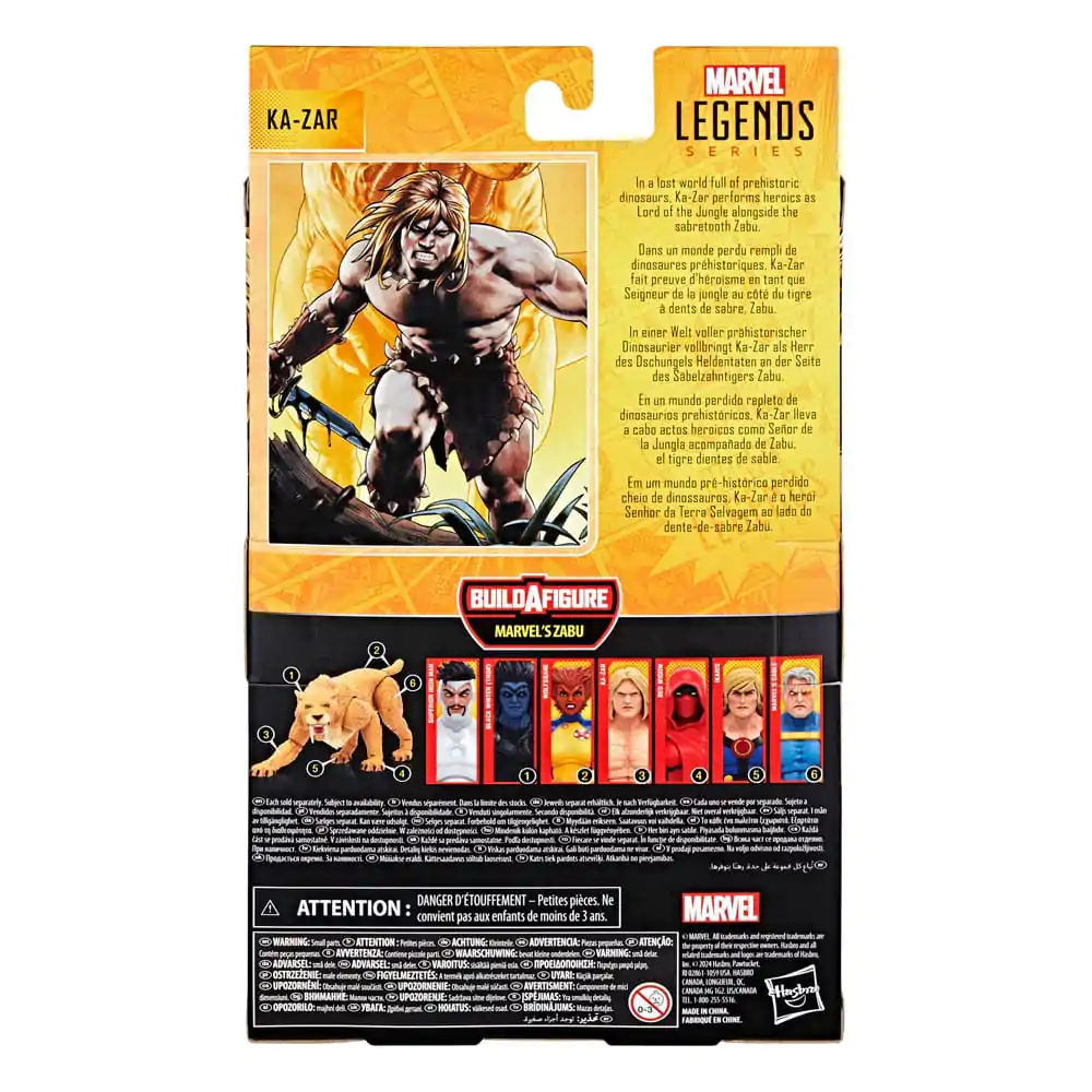 Marvel Legends Akcijska Figura Ka-Zar (BAF: Marvel's Zabu) 15 cm fotografija proizvoda