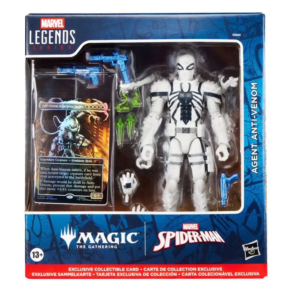 Marvel Legends Magic: The Gathering akcijska figura Agent Anti-Venom (plus ekskluzivna holografska karta) 15 cm fotografija proizvoda