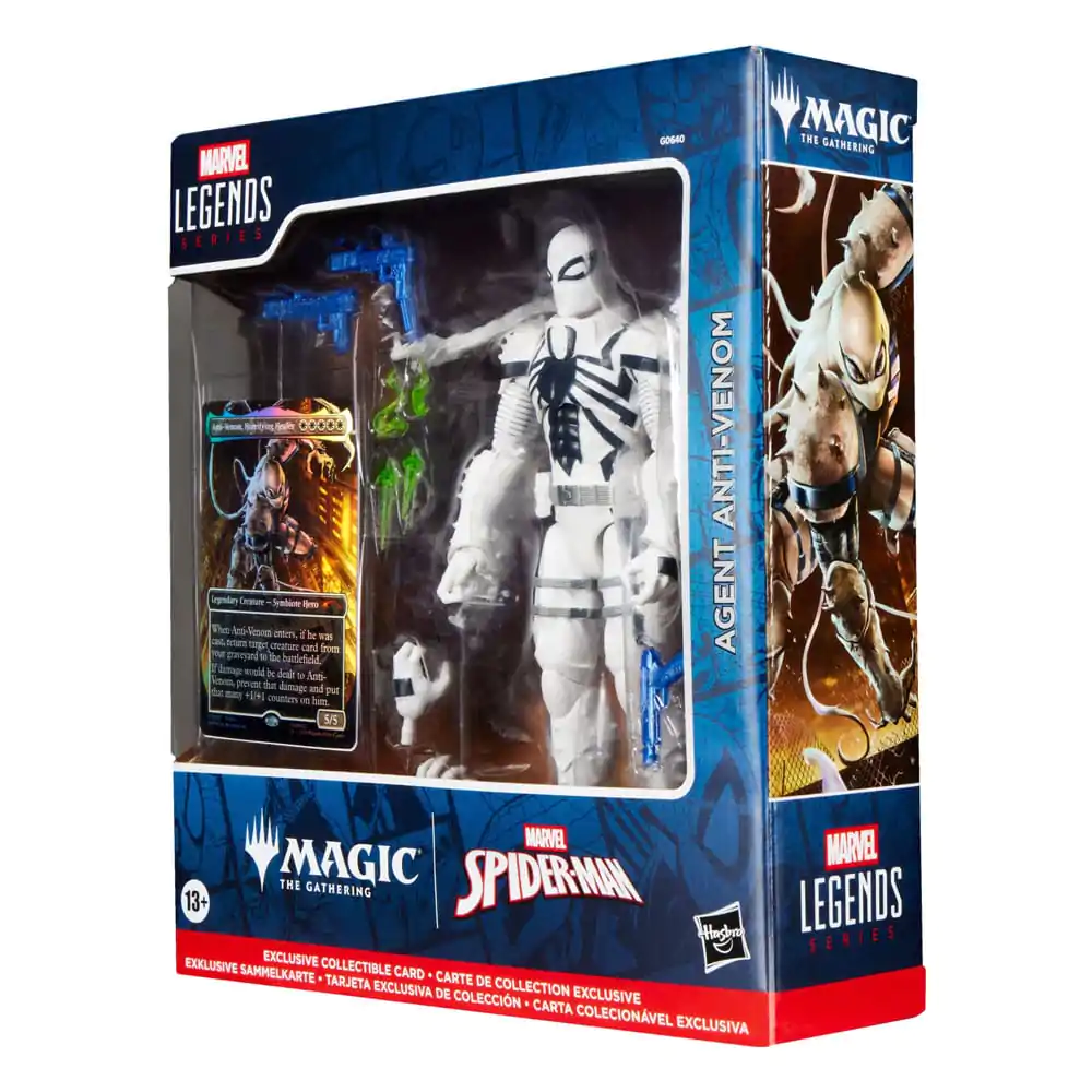 Marvel Legends Magic: The Gathering akcijska figura Agent Anti-Venom (plus ekskluzivna holografska karta) 15 cm fotografija proizvoda