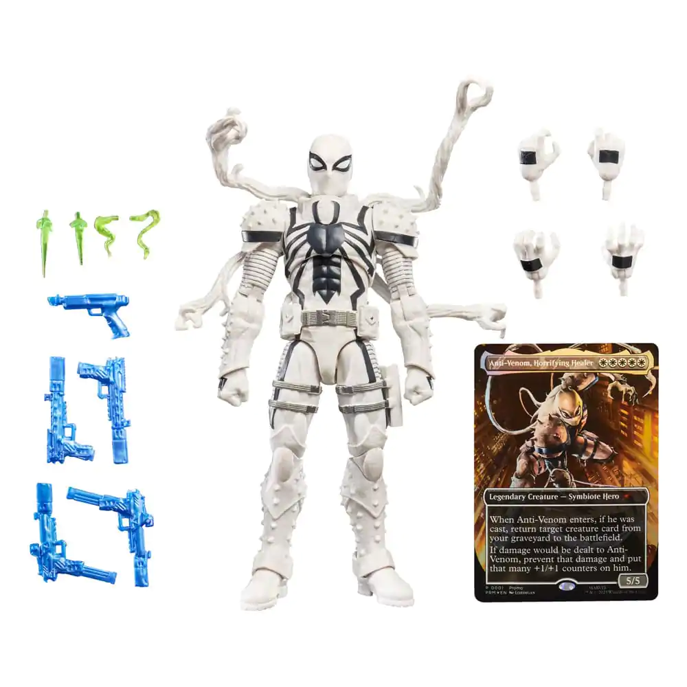 Marvel Legends Magic: The Gathering akcijska figura Agent Anti-Venom (plus ekskluzivna holografska karta) 15 cm fotografija proizvoda