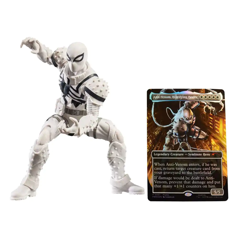Marvel Legends Magic: The Gathering akcijska figura Agent Anti-Venom (plus ekskluzivna holografska karta) 15 cm fotografija proizvoda