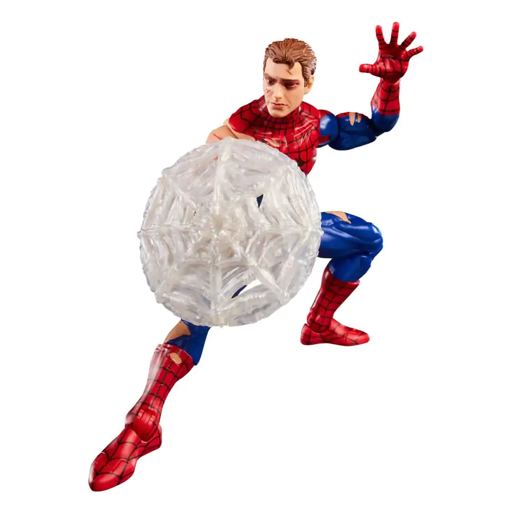 Marvel Legends Magic: The Gathering akcijska figura Battle-Damaged Spider-Man (plus Exclusive Foil Card) 15 cm fotografija proizvoda