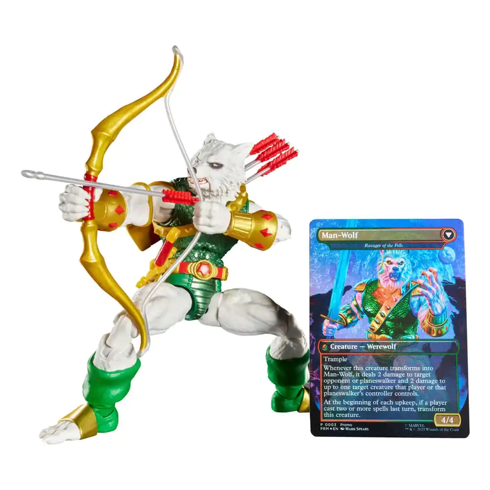 Marvel Legends Magic: The Gathering akcijska figura Man-Wolf (plus ekskluzivna folijska kartica) 15 cm fotografija proizvoda