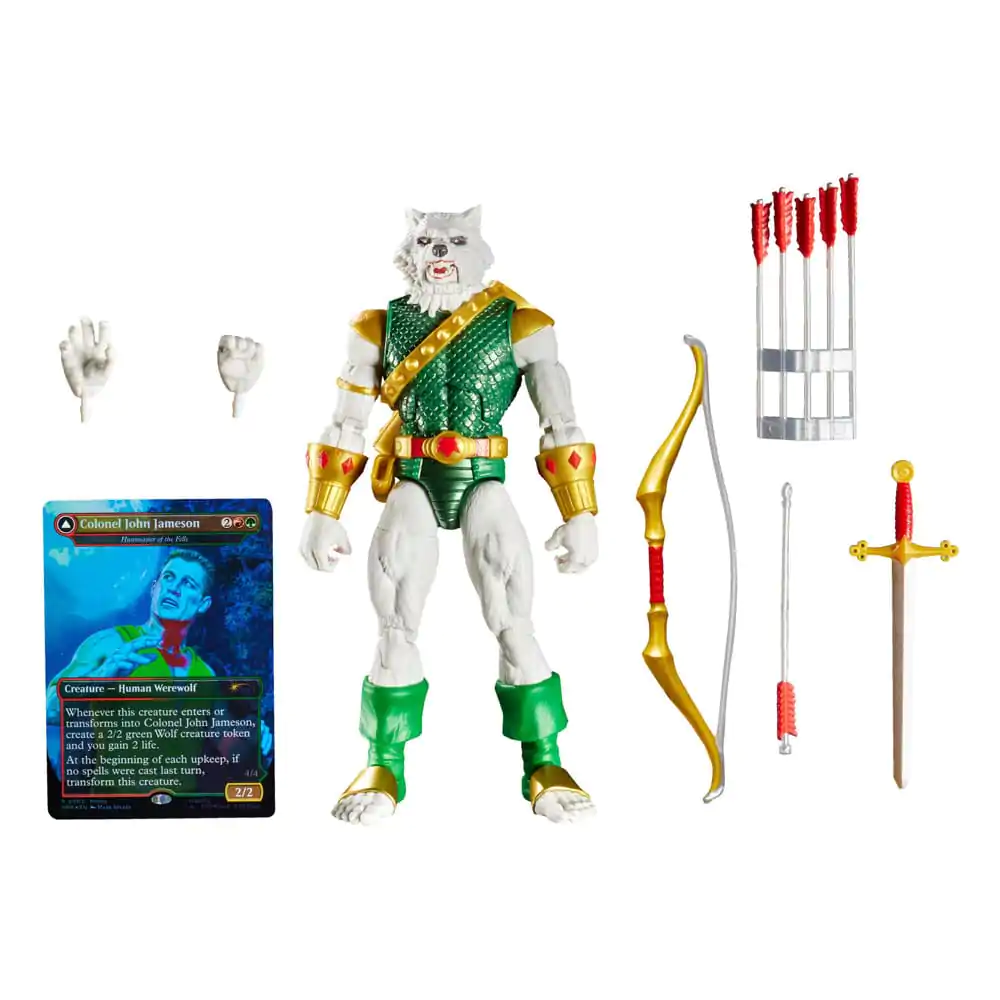 Marvel Legends Magic: The Gathering akcijska figura Man-Wolf (plus ekskluzivna folijska kartica) 15 cm fotografija proizvoda
