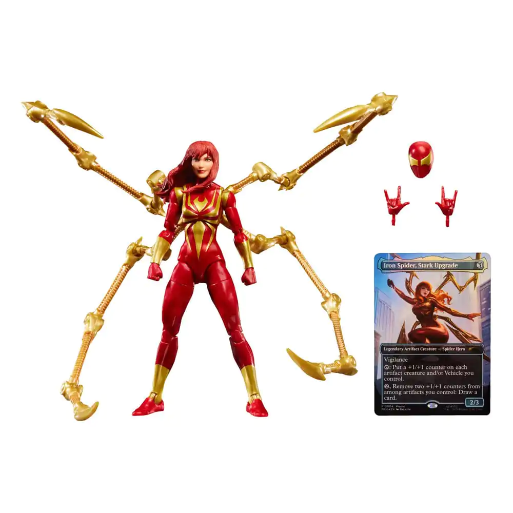 Marvel Legends Magic: The Gathering akcijska figura Mary Jane Watson (Iron Spider) (plus ekskluzivna folijska kartica) 15 cm fotografija proizvoda