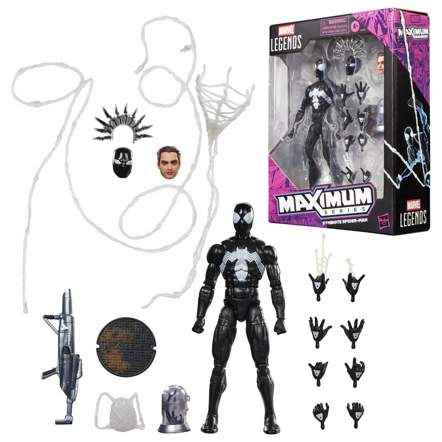 Marvel Legends Maximum Series Symbiote Spider-man Marvel figura 15cm fotografija proizvoda
