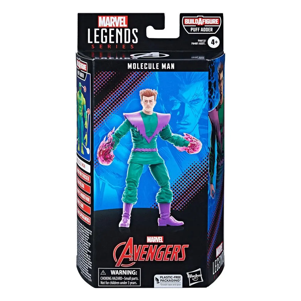 Marvel Legends akcijska figura Puff Adder BAF: Molecule Man 15 cm fotografija proizvoda