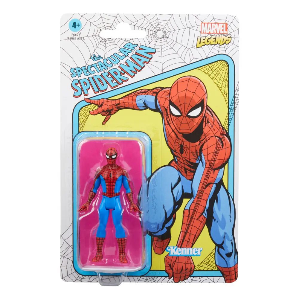 Marvel Legends Retro Collection akcijska figura The Spectacular Spider-Man 10 cm fotografija proizvoda