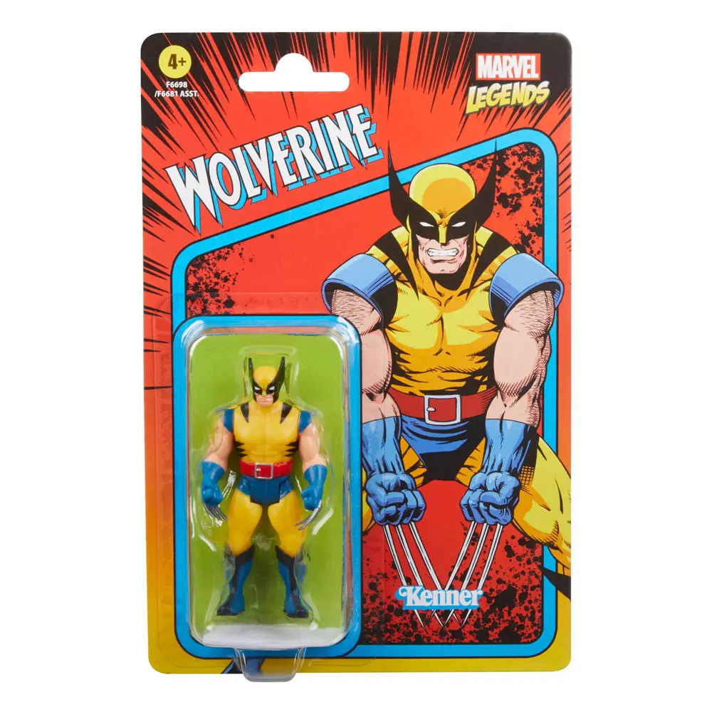 Marvel Legends Retro kolekcija akcijska figura Wolverine 10 cm fotografija proizvoda