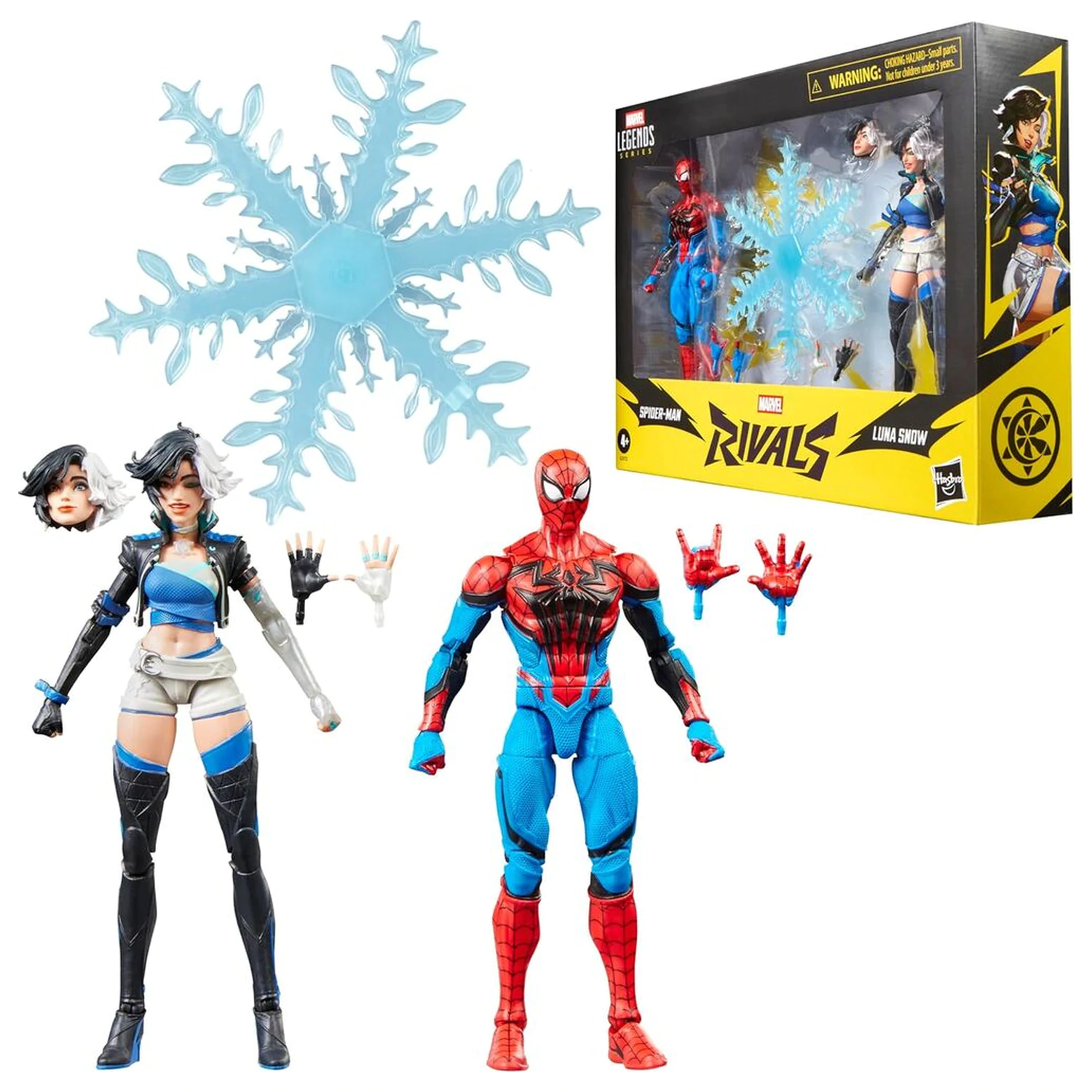 Marvel Legends Rivals Spider-Man & Luna Snow figura 15 cm fotografija proizvoda